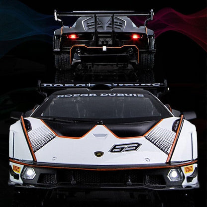 FrameYourWheels™ Lamborghini Essenza SCV12 Diecast Car With Sound & Light | 1:24 Scale
