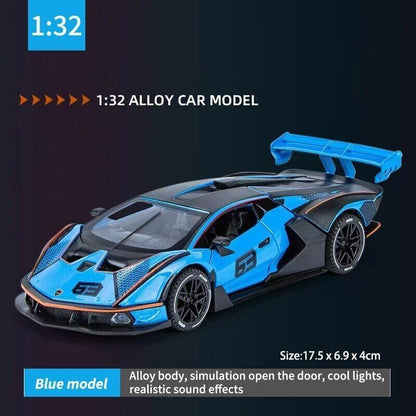 FrameYourWheels™ Lamborghini Essenza SCV12 Diecast Car With Sound & Light | 1:24 Scale